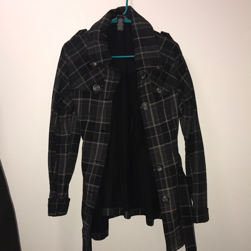 Plaid coat - Picture 1 of 1